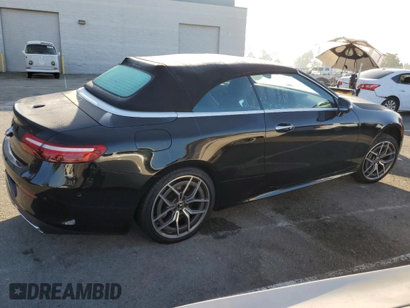 2021 Mercedes-Benz E 450 with VIN W1K1K5JB4MF159267, listed as a Copart auction lot 74945184 with 49,924 mi miles and Salvage title. Bid and sale history available at DreamBid. Image 3.