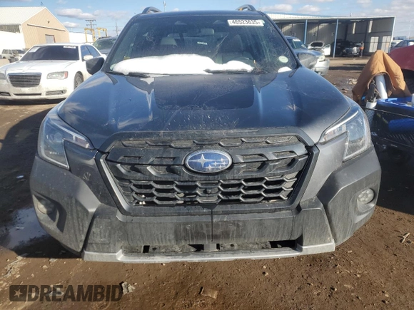 2022 Subaru Forester Wilderness with VIN JF2SKALC0NH488682, listed as a Copart auction lot 46523635 with 25,861 mi miles and Salvage Title. Bid and sale history available at carsss.com. Image 5.