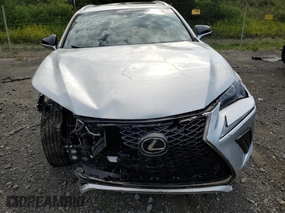 2019 Lexus NX 300 with VIN JTJBARBZ3K2189396, listed as a Copart auction lot 60099615 with 36,331 mi miles and Salvage title. Bid and sale history available at DreamBid. Image 5.