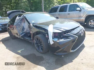 2022 Lexus ES 300h F Sport with VIN 58AGA1C11NU014449, listed as a IAAI auction lot 42536250 with 46,680 mi miles and . Bid and sale history available at DreamBid. Image 1.