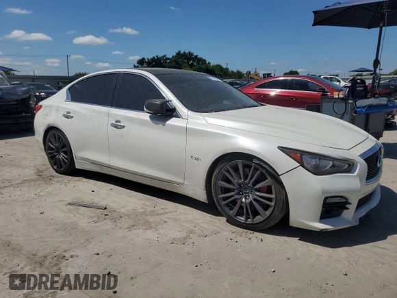 2017 Infiniti Q50 Red Sport 400 с VIN JN1FV7APXHM850015, выставлен на аукционе Copart как лот 56729395 с пробегом 134 199 миль миль и Чистый • Clean title. История ставок и продаж доступна на DreamBid. Изображение 4.