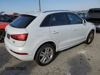 2018 Audi Q3 Premium with VIN WA1ECCFS2JR004582, listed as a Copart auction lot 36245483 with 78,437 mi miles. Bid and sale history available at carsss.com. Image 3.