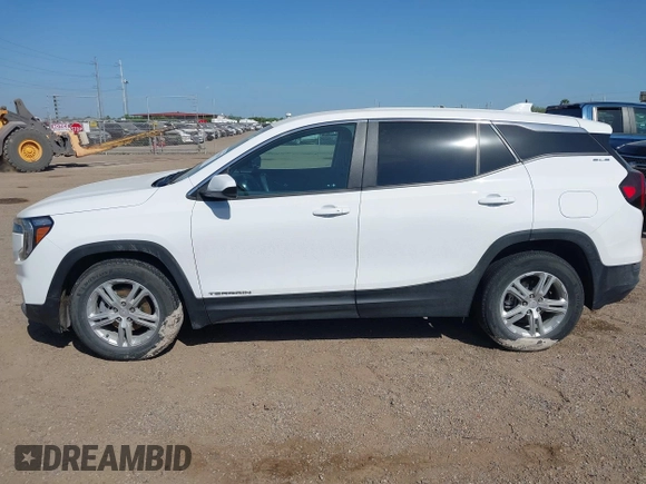 2023 GMC Terrain SLE with VIN 3GKALMEG7PL185822, listed as a IAAI auction lot 41938208 with Not provided miles and . Bid and sale history available at DreamBid. Image 14.