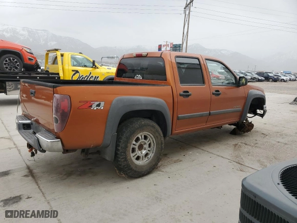2005 Chevrolet Colorado 1SC LS Z85 with VIN 1GCDT136158239659, listed as a Copart auction lot 50997125 with 123,867 mi miles and Clean Title. Bid and sale history available at carsss.com. Image 3.