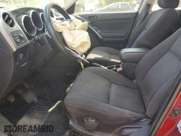 2004 Pontiac Vibe GT with VIN 5Y2SN62L14Z403135, listed as a Copart auction lot 68229654 with 186,589 mi miles and Salvage Title. Bid and sale history available at carsss.com. Image 7.