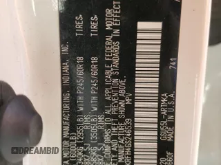 2016 Toyota Highlander XLE z VIN 5TDJKRFH4GS246539, wystawiony jako Copart lot #56583125 z przebiegiem 158 537 mil mil oraz Szkoda całkowita • Salvage title. Historia ofert i sprzedaży dostępna na DreamBid. Obrazek 14.