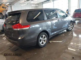 2012 Toyota Sienna with VIN 5TDKA3DC0CS012095, listed as a IAAI auction lot 41317071 with Not Provided miles and . Bid and sale history available at DreamBid. Image 4.