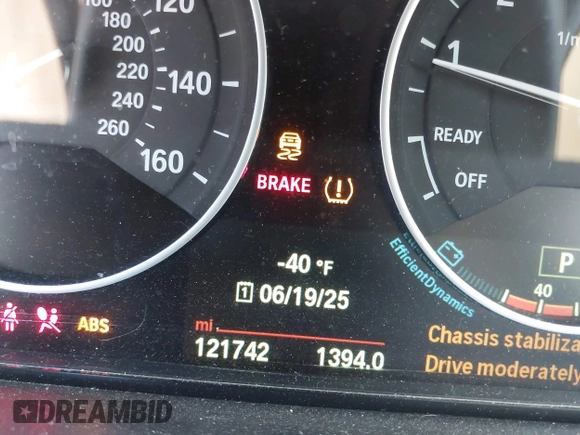 2015 BMW 3 Series 328i xDrive with VIN WBA3B5G56FNS15848, listed as a IAAI auction lot 42537645 with 121,742 mi miles and . Bid and sale history available at DreamBid. Image 15.