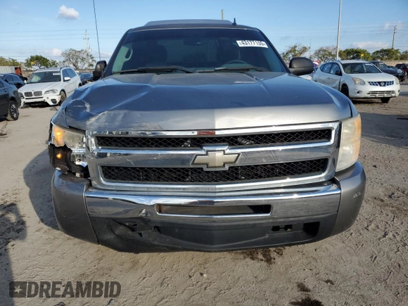 2009 Chevrolet Silverado 1500 Work Truck with VIN 1GCEC14C29Z161868, listed as a Copart auction lot 43177155 with 86,143 mi miles and Salvage Title. Bid and sale history available at DreamBid. Image 5.