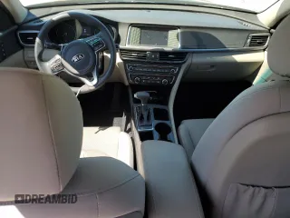 2017 Kia Optima LX with VIN 5XXGT4L39HG175053, listed as a Copart auction lot 57954765 with 92,867 mi miles and Salvage title. Bid and sale history available at DreamBid. Image 8.