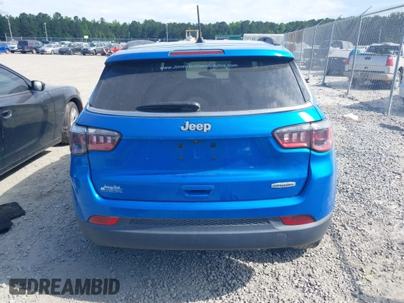2022 Jeep Compass Latitude with VIN 3C4NJCBB6NT229148, listed as a IAAI auction lot 42342559 with 26,915 mi miles and . Bid and sale history available at DreamBid. Image 16.