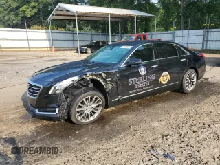 2016 Cadillac CT6 Premium Luxury AWD with VIN 1G6KF5RS8GU167642, listed as a Copart auction lot 62339885 with 98,456 mi miles and Salvage title. Bid and sale history available at DreamBid. Image 1.