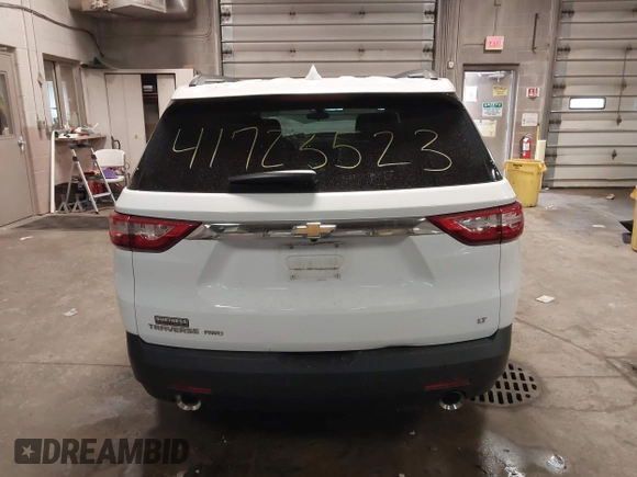 2019 Chevrolet Traverse LT Cloth with VIN 1GNEVGKW2KJ215529, listed as a IAAI auction lot 41723523 with 86,859 mi miles. Bid and sale history available at carsss.com. Image 16.
