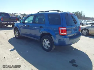 2010 Ford Escape XLT with VIN 1FMCU0D79AKB07543, listed as a IAAI auction lot 41846743 with 165,883 mi miles. Bid and sale history available at carsss.com. Image 3.