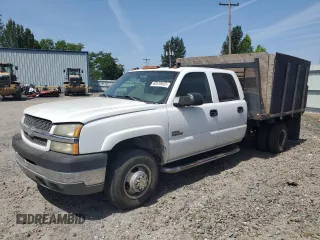 2004 Chevrolet Silverado 3500 LT z VIN 1GCJC33264F266443, wystawiony jako Copart lot #60570925 z przebiegiem Nie podano mil oraz Czysty tytuł • Clean title. Historia ofert i sprzedaży dostępna na DreamBid. Obrazek 1.