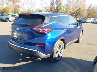 2020 Nissan Murano S with VIN 5N1AZ2AJ1LN152482, listed as a IAAI auction lot 41436555 with 92,639 mi miles. Bid and sale history available at carsss.com. Image 4.