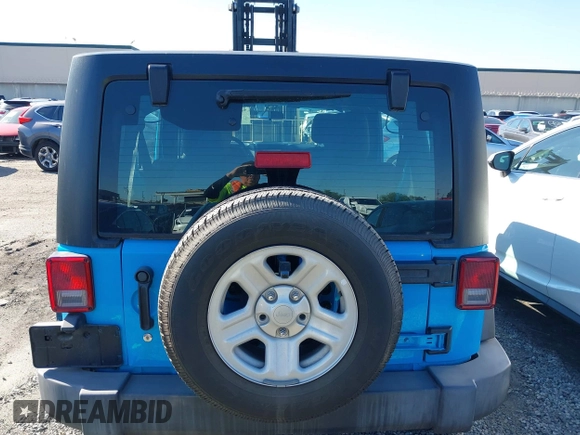 2018 Jeep Wrangler Unlimited Sport with VIN 1C4BJWDG8JL909376, listed as a IAAI auction lot 41632019 with 40,968 mi miles and . Bid and sale history available at DreamBid. Image 16.