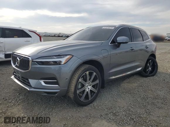 2021 Volvo XC60 Inscription Expression with VIN YV4BR0DL7M1841569, listed as a Copart auction lot 87074074 with 24,651 mi miles and Salvage title. Bid and sale history available at DreamBid. Image 1.