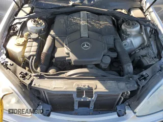 2001 Mercedes-Benz S-Class with VIN WDBNG70J41A209979, listed as a Copart auction lot 89027805 with 166,423 mi miles and Clean Title. Bid and sale history available at carsss.com. Image 11.