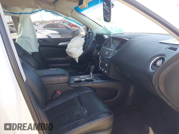2018 Nissan Pathfinder SL with VIN 5N1DR2MN1JC632199, listed as a IAAI auction lot 41295669 with 174,477 mi miles. Bid and sale history available at carsss.com. Image 5.