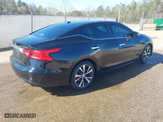 2017 Nissan Maxima SR with VIN 1N4AA6AP0HC365858, listed as a IAAI auction lot 41869483 with 105,952 mi miles. Bid and sale history available at carsss.com. Image 4.
