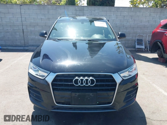 2017 Audi Q3 Premium with VIN WA1BCCFS2HR006765, listed as a IAAI auction lot 42526881 with 100,251 mi miles and . Bid and sale history available at DreamBid. Image 12.