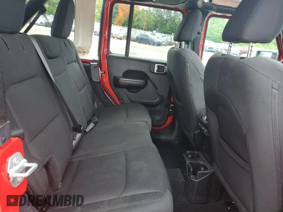 2019 Jeep Wrangler Unlimited Sport with VIN 1C4HJXDG2KW637021, listed as a Copart auction lot 58391315 with 66,087 mi miles and Salvage title. Bid and sale history available at DreamBid. Image 11.
