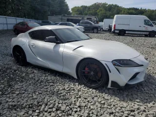 2020 Toyota GR Supra 3.0 with VIN WZ1DB4C06LW025616, listed as a Copart auction lot 72152934 with 0 mi miles and Salvage Title. Bid and sale history available at carsss.com. Image 4.