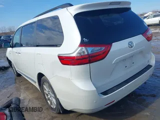 2017 Toyota Sienna XLE with VIN 5TDDZ3DC3HS171251, listed as a IAAI auction lot 41637035 with 124,127 mi miles and . Bid and sale history available at DreamBid. Image 3.