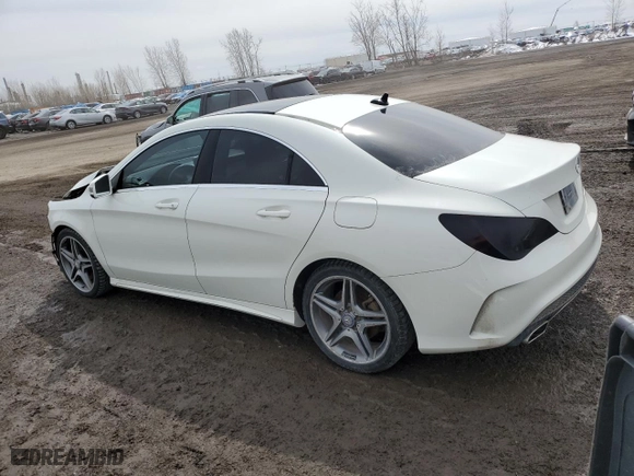2015 Mercedes-Benz CLA-Class CLA 250 with VIN WDDSJ4GB0FN216033, listed as a Copart auction lot 50761455 with 124,815 mi miles and Salvage Title. Bid and sale history available at carsss.com. Image 2.