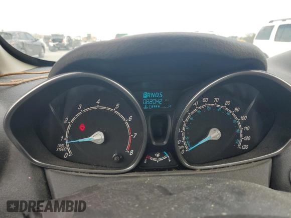2017 Ford Fiesta Titanium with VIN 3FADP4FJXHM142648, listed as a Copart auction lot 48975125 with 82,042 mi miles and Salvage Title. Bid and sale history available at DreamBid. Image 9.