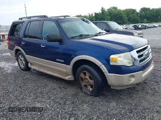 2007 Ford Expedition Eddie Bauer с VIN 1FMFU18537LA73159, выставлен на аукционе IAAI как лот 42374158 с пробегом 228 761 миль миль и . История ставок и продаж доступна на DreamBid. Изображение 1.