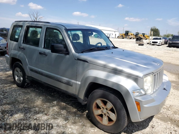 2011 Jeep Liberty Sport with VIN 1J4PN2GK8BW502140, listed as a Copart auction lot 55482315 with 187,002 mi miles and Clean Title. Bid and sale history available at DreamBid. Image 4.