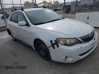 2008 Subaru Impreza Wagon (Natl) i w/Premium Pkg with VIN JF1GH61608H811782, listed as a IAAI auction lot 41692999 with 161,701 mi miles. Bid and sale history available at carsss.com. Image 1.