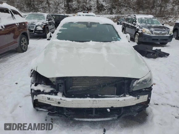 2015 BMW 5 Series 550i with VIN WBAKN9C55FD960970, listed as a Copart auction lot 84994434 with 105,593 mi miles and Salvage title. Bid and sale history available at DreamBid. Image 5.