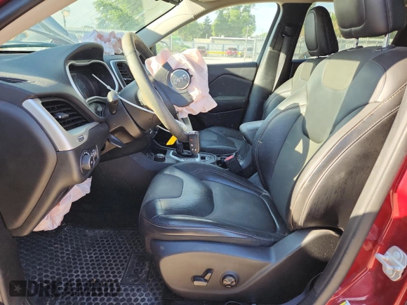 2018 Jeep Cherokee Latitude Plus с VIN 1C4PJMLX3JD609413, выставлен на аукционе Copart как лот 63095615 с пробегом 27 923 миль миль и Списание • Salvage title. История ставок и продаж доступна на DreamBid. Изображение 7.