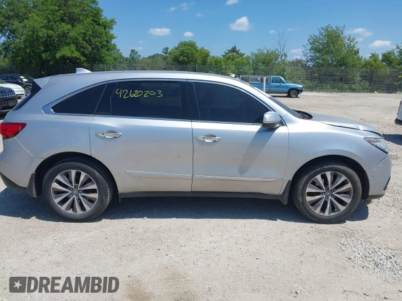 2014 Acura MDX Technology with VIN 5FRYD4H65EB040556, listed as a IAAI auction lot 42620203 with 178,791 mi miles and . Bid and sale history available at DreamBid. Image 13.