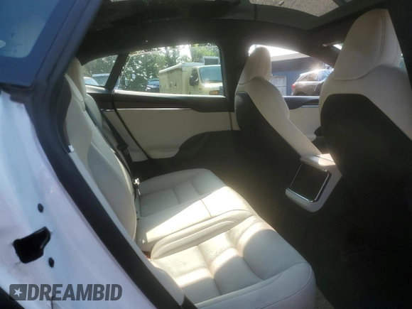 2021 Tesla Model S Long Range with VIN 5YJSA1E58MF440345, listed as a Copart auction lot 60188245 with Not provided miles and Salvage title. Bid and sale history available at DreamBid. Image 10.