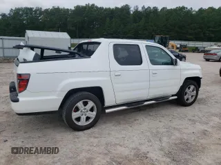 2013 Honda Ridgeline RTL with VIN 5FPYK1F59DB006416, listed as a Copart auction lot 74835924 with 129,374 mi miles and Salvage Title. Bid and sale history available at carsss.com. Image 3.