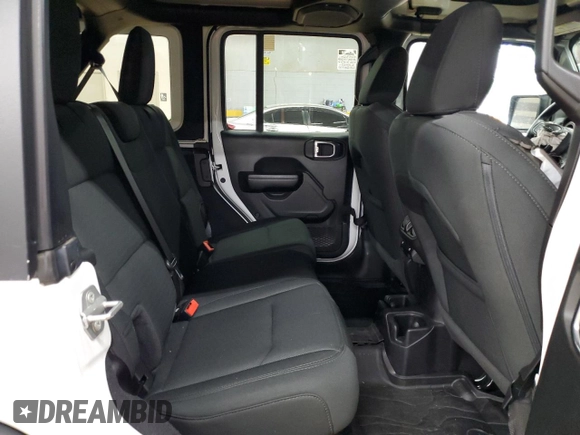 2021 Jeep Wrangler Unlimited Sport Altitude with VIN 1C4HJXDN6MW667012, listed as a Copart auction lot 56915715 with 40,744 mi miles and Salvage title. Bid and sale history available at DreamBid. Image 11.