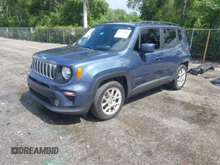 2020 Jeep Renegade Latitude with VIN ZACNJABB6LPL85468, listed as a IAAI auction lot 42515585 with 129,240 mi miles and . Bid and sale history available at DreamBid. Image 2.