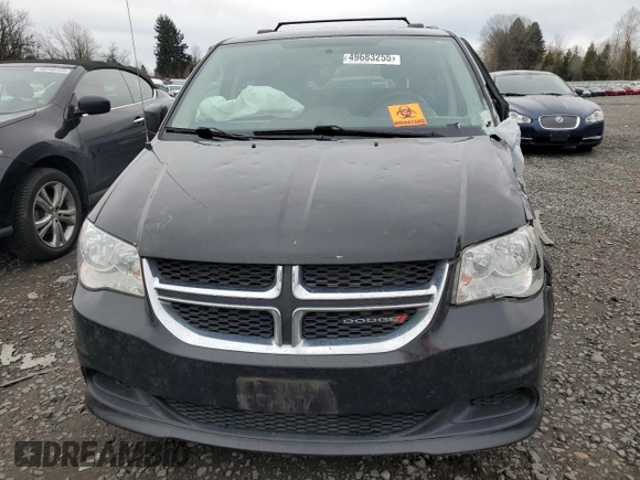 2016 Dodge Grand Caravan SXT with VIN 2C4RDGCG5GR310805, listed as a Copart auction lot 49683255 with 93,703 mi miles and Salvage Title. Bid and sale history available at carsss.com. Image 5.