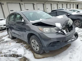 2014 Honda CR-V LX with VIN 2HKRM4H30EH614610, listed as a Copart auction lot 45977815 with 131,192 mi miles and Salvage Title. Bid and sale history available at DreamBid. Image 4.