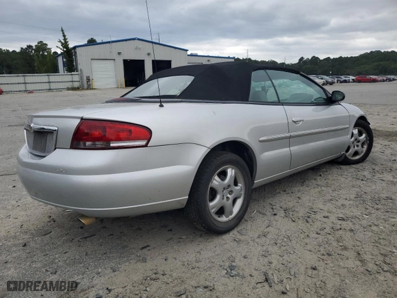 2001 Chrysler Sebring LXi with VIN 1C3EL55U71N630824, listed as a Copart auction lot 71733504 with 149,803 mi miles and Salvage Title. Bid and sale history available at carsss.com. Image 3.