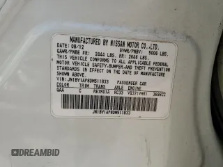 2013 Infiniti M with VIN JN1BY1AP8DM511833, listed as a Copart auction lot 63459025 with 152,722 mi miles and Clean title. Bid and sale history available at DreamBid. Image 12.