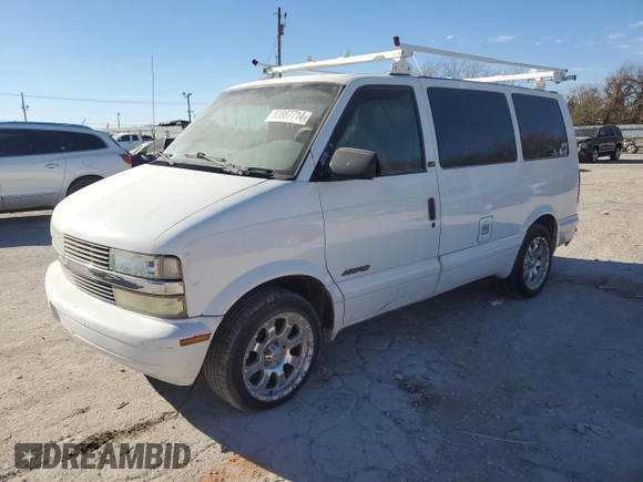 2002 Chevrolet Astro with VIN 1GNDM19X42B151627, listed as a Copart auction lot 83887714 with 182,563 mi miles and Clean Title. Bid and sale history available at carsss.com. Image 1.