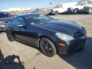 2006 Mercedes-Benz SLK-Class 3.0L with VIN WDBWK54F86F093841, listed as a Copart auction lot 69092934 with 161,183 mi miles and Salvage Title. Bid and sale history available at carsss.com. Image 4.