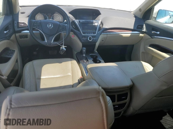 2014 Acura MDX Technology z VIN 5FRYD4H44EB022323, wystawiony jako Copart lot #63142095 z przebiegiem 127 042 mil mil oraz Szkoda całkowita • Salvage title. Historia ofert i sprzedaży dostępna na DreamBid. Obrazek 8.