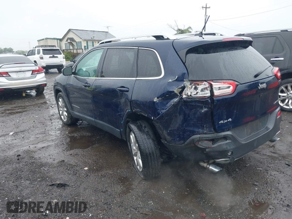 2014 Jeep Cherokee Limited with VIN 1C4PJMDS0EW277301, listed as a IAAI auction lot 42357034 with 61,825 mi miles and . Bid and sale history available at DreamBid. Image 3.