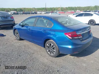 2015 Honda Civic EX with VIN 19XFB2F80FE202902, listed as a IAAI auction lot 42107878 with 106,061 mi miles and . Bid and sale history available at carsss.com. Image 3.